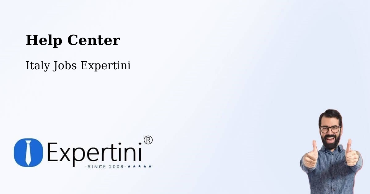 Help Center – Meduno - Italy Jobs Expertini