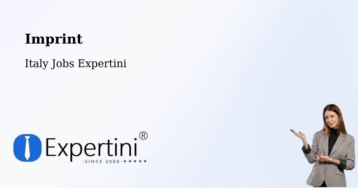 Imprint – Meduno - Italy Jobs Expertini