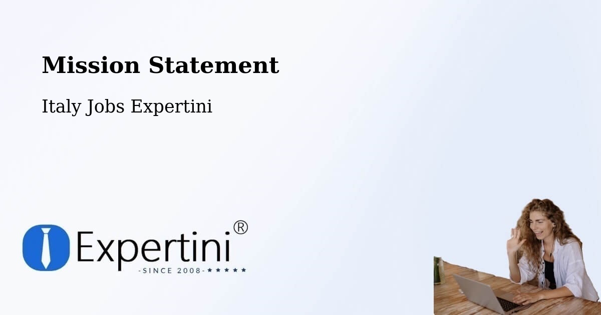 Corporate Mission – Meduno - Italy Jobs Expertini