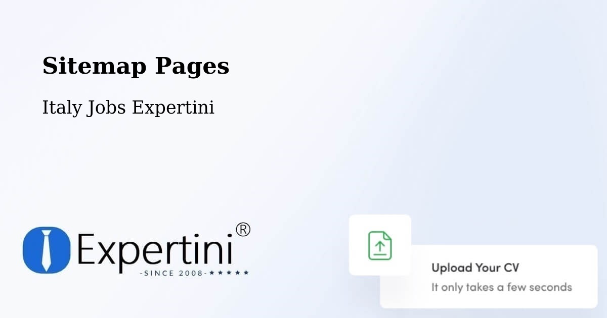 Sitemap Pages - Meduno - Italy Jobs Expertini