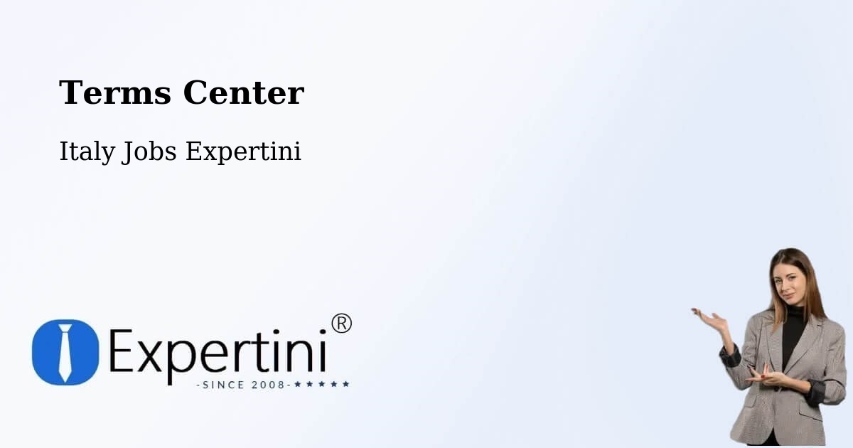 Terms of Service – Meduno - Italy Jobs Expertini